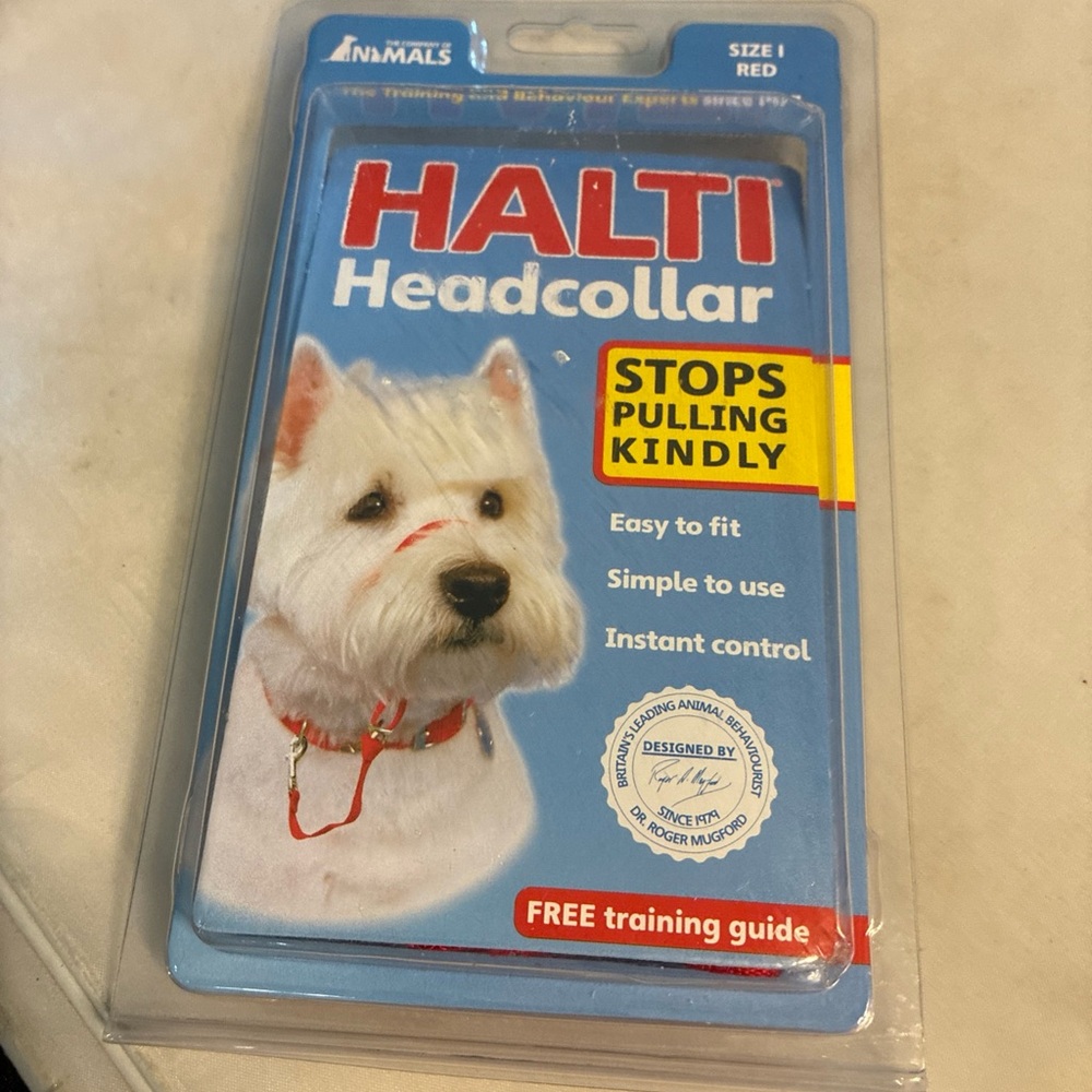 Halti Red Headcollar for Dogs